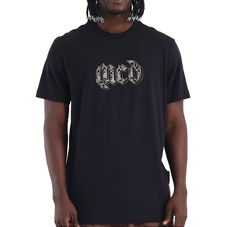 Camiseta MCD MCD Arabesco WT26 Masculina Preto
