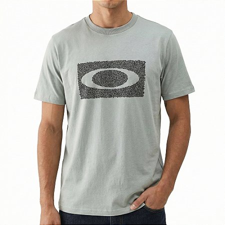 Camiseta Oakley Ellipse Organic SM25 Masculina Stone Grey