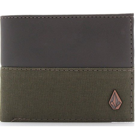 Carteira Volcom Boulder Marrom