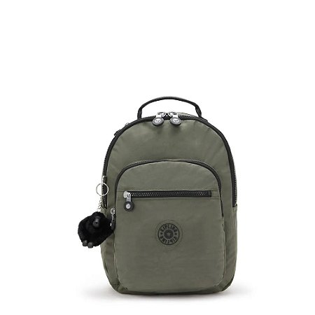 Mochila Kipling Seoul S Green Moss