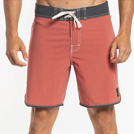 Bermuda Quiksilver Original Scallop 18 W23 Masculina Marsala