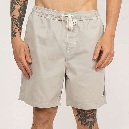 Bermuda RVCA Escape Elastic SM26 Masculina Areia