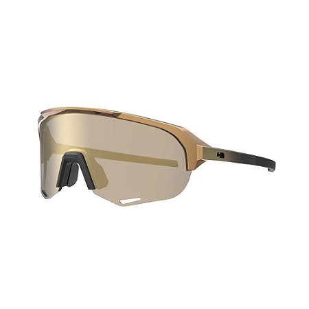 Óculos de Sol HB Edge R M Gra Black Gold Gold Chrome