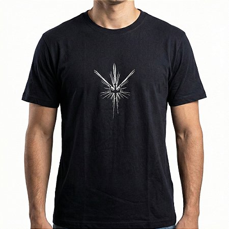 Camiseta Osklen Vintage Surfing Star Masculina Preto