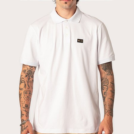 Camisa MCD Polo MCD WT26 Masculina Branco