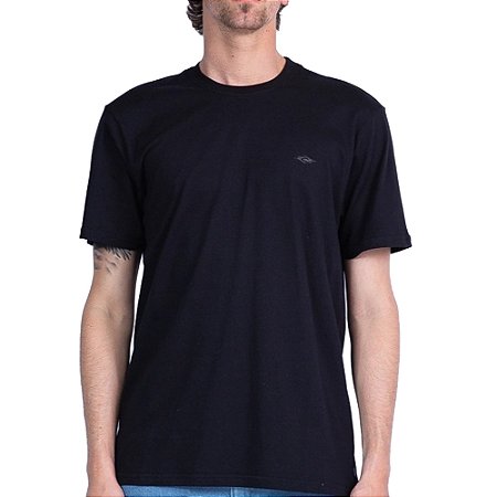Camiseta Rip Curl Classic Surf WT26 Masculina Preto