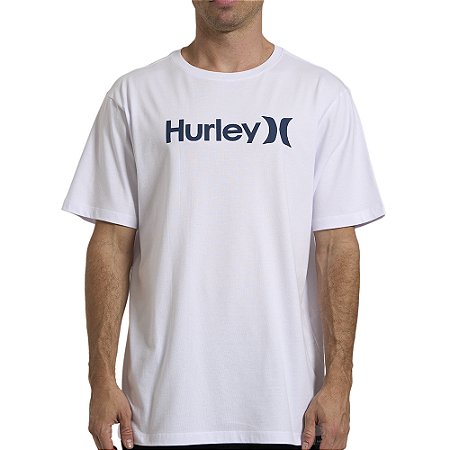 Camiseta Hurley O&O Solid WT26 Masculina Branco