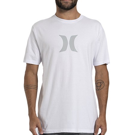 Camiseta Hurley Icon WT26 Masculina Branco