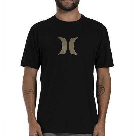 Camiseta Hurley Icon WT26 Masculina Preto