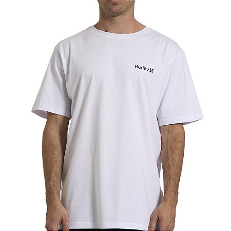 Camiseta Hurley Classic WT26 Masculina Branco