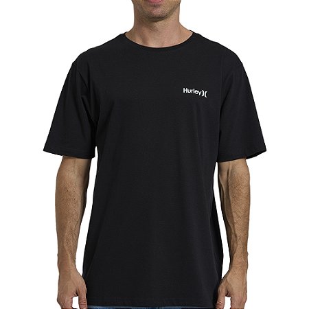 Camiseta Hurley Classic WT26 Masculina Preto
