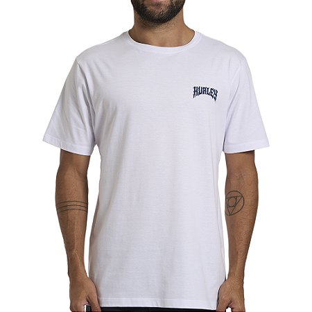 Camiseta Hurley Wizard WT26 Masculina Branco