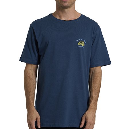 Camiseta Hurley Sea Monster WT26 Masculina Marinho