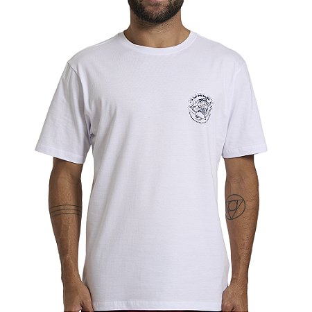 Camiseta Hurley Tiger WT26 Masculina Branco