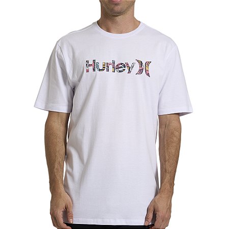 Camiseta Hurley O&O Classic WT26 Masculina Branco