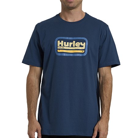 Camiseta Hurley Desert WT26 Masculina Marinho