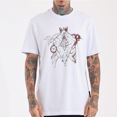 Camiseta MCD Regular Ciclo Relevo WT26 Masculina Branco