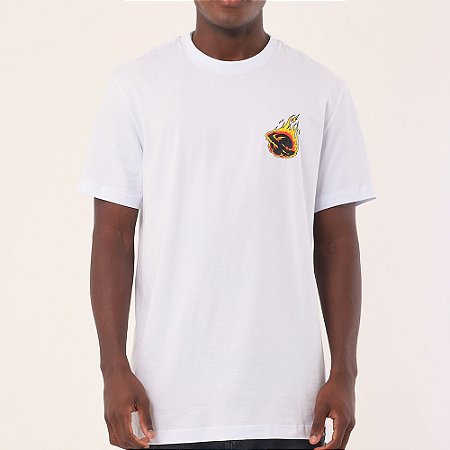 Camiseta Lost 8Ball WT26 Masculina Branco