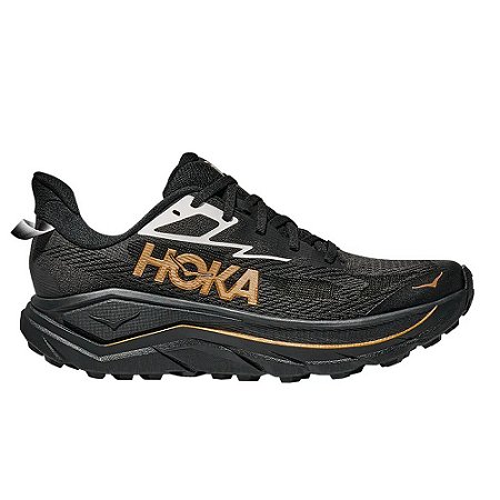 Tênis Hoka Challenger 8 Masculino Black/Gold