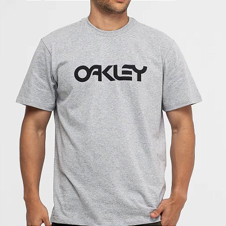 Camiseta Oakley Mark II SS WT26 Masculina Heather Grey