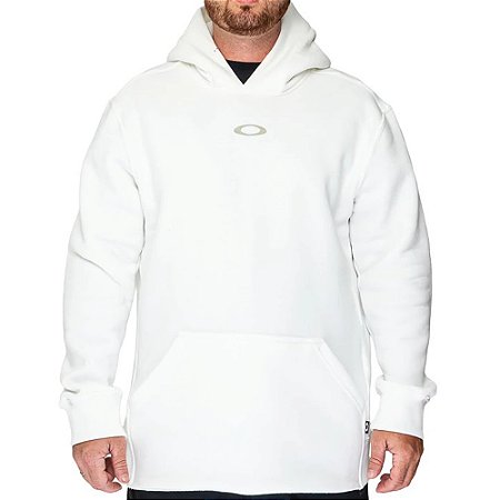 Moletom Oakley Canguru Double Ellipse WT26 Off White