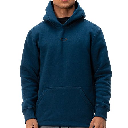 Moletom Oakley Canguru Double Ellipse WT26 Abyss