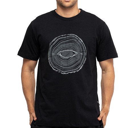 Camiseta Oakley Woody Ellipse SS WT26 Masculina Blackout