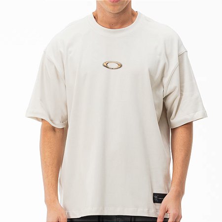 Camiseta Oakley O-Fossil Stone SS WT26 Masculina Mist