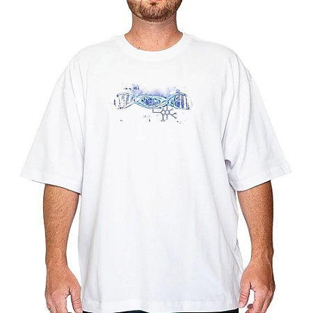 Camiseta Oakley Ellipse DNA SS WT26 Masculina White