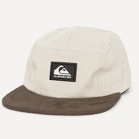 Boné Quiksilver Aba Reta Five Suede WT26 Caqui