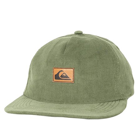 Boné Quiksilver Aba Curva Omni Heritage 2 WT26 Verde Militar