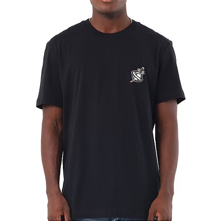 Camiseta Lost Tiger And Snake WT26 Masculina Preto
