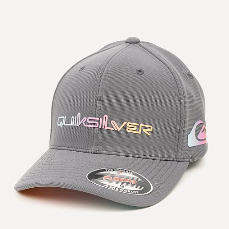 Boné Quiksilver Aba Curva Gradient Type New Wave Dark Gray