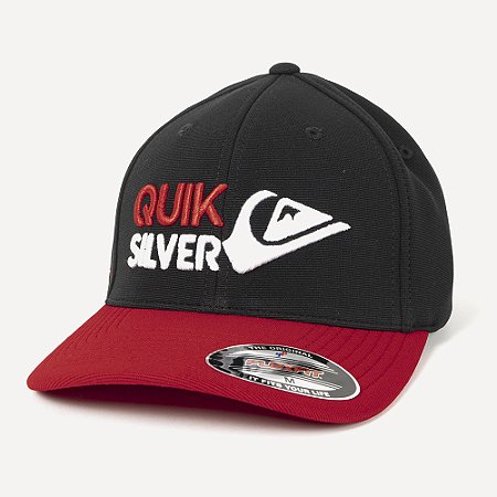 Boné Quiksilver Aba Curva Emb Omni Surf WT26 Preto