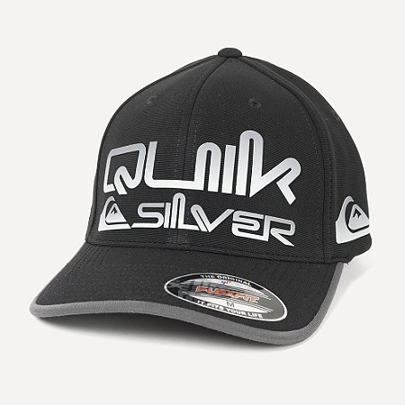 Boné Quiksilver Aba Curva Gradient Broken Type WT26 Preto