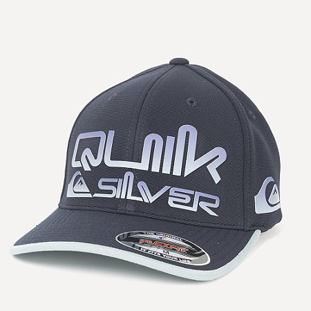 Boné Quiksilver Aba Curva Gradient Broken Type WT26 Marinho