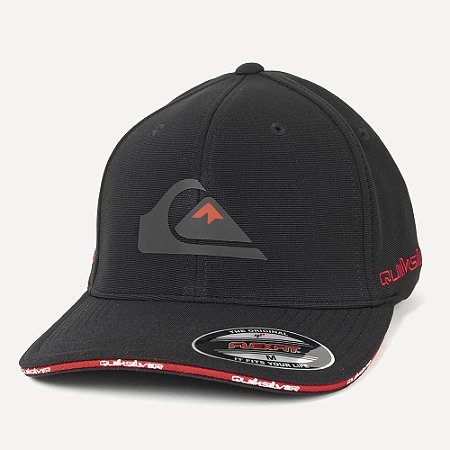Boné Quiksilver Aba Curva In The Middle WT26 Preto