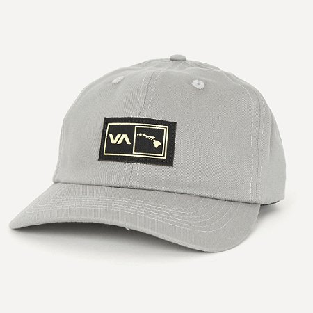 Boné RVCA Aba Curva Intro WT26 Cinza