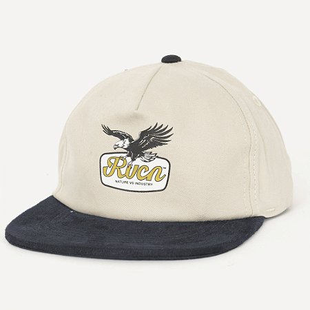 Boné RVCA Aba Reta Eagle VA WT26 Off White