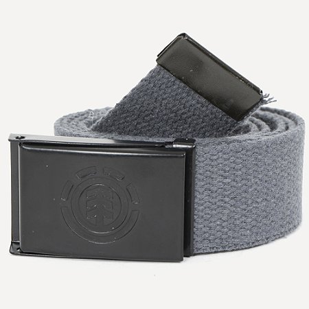 Cinto Element Icon Webbing Belt WT26 Cinza Escuro