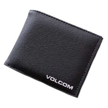 Carteira Volcom Corp Stone WT26 Preto