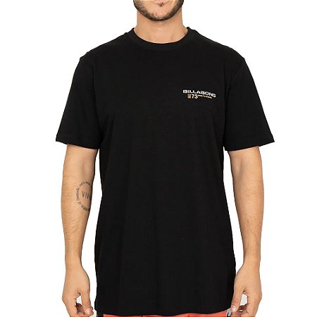 Camiseta Billabong Spec 73 II WT26 Masculina Preto