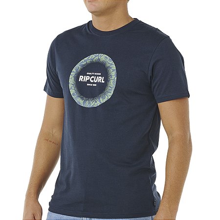 Camiseta Rip Curl Streamline Filter WT26 Masculina Dark Navy