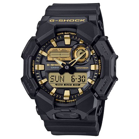 Relógio G-Shock GA-010GB-1A9DR Preto