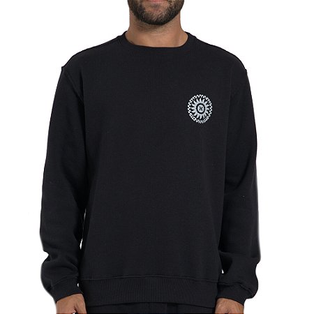 Moletom Hurley Careca Empire WT26 Masculino Preto