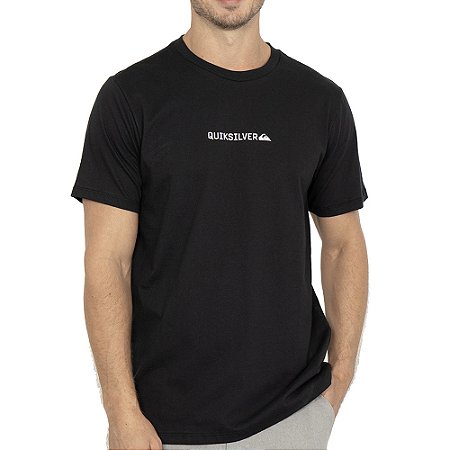Camiseta Quiksilver Clicker WT26 Masculina Preto