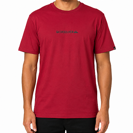 Camiseta Quiksilver Clicker WT26 Masculina Vermelho