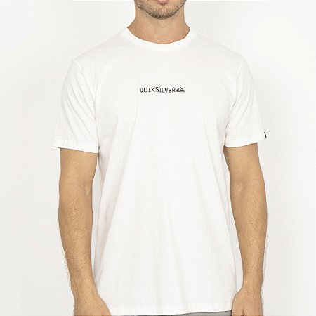 Camiseta Quiksilver Clicker WT26 Masculina Snow White