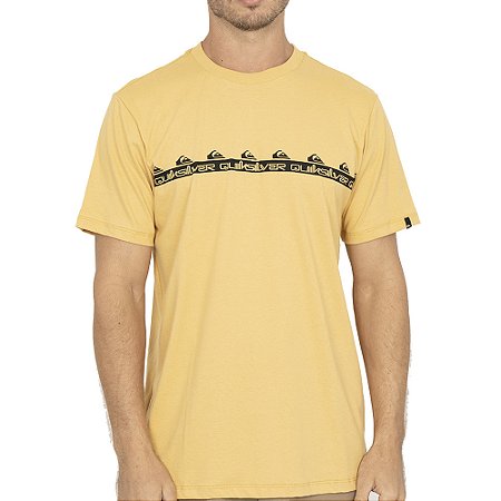 Camiseta Quiksilver Next Gen WT26 Masculina Mostarda