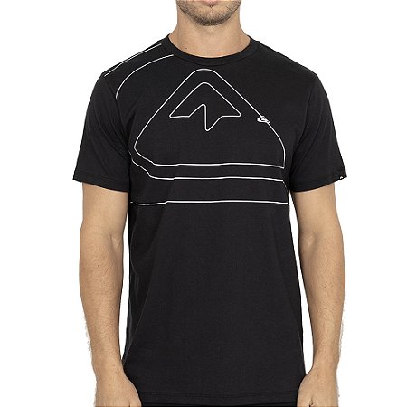 Camiseta Quiksilver Big New Tour WT26 Masculina Preto